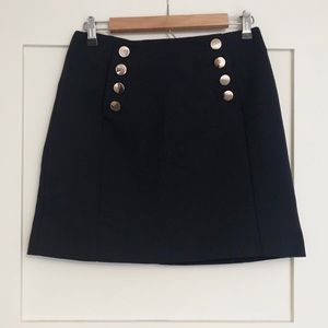 H&M Navy Skirt